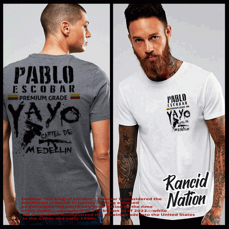 Pablo Escobar T Shirt Supreme Yayo